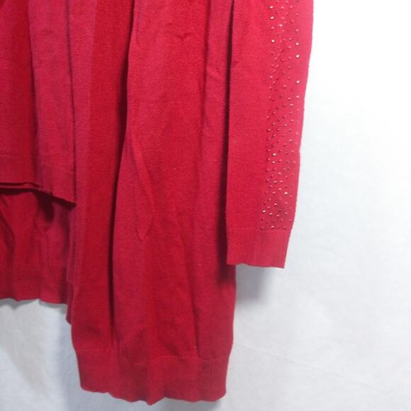 Creation L Red Studded Detail Twinset Cardigan Set Size 6 - Picture 4 of 10
